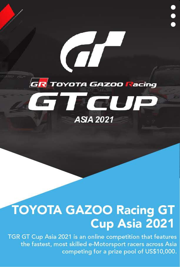 TOYOTA GAZOO Racing GT Cup Asia 2021 - The Gaming Company