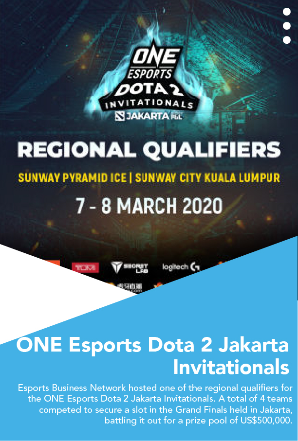 ONE Esports Dota 2 Jakarta Invitationals - The Gaming Company