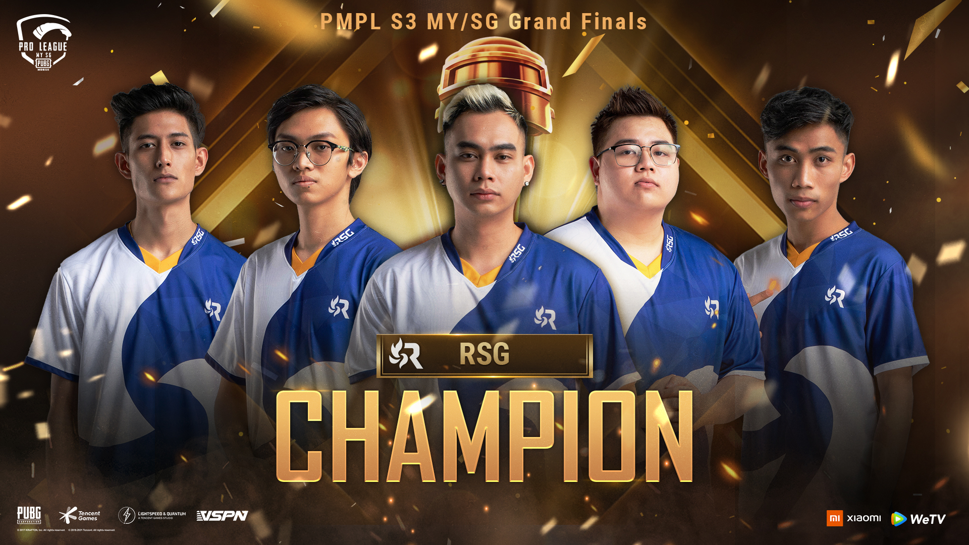 PUBG MOBILE: RSG CROWNED PMPL SEASON 3 MY/SG CHAMPIONS - The Gaming Company